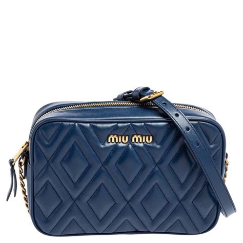 miu miu bandoliera blue|miu michigan handbags online.